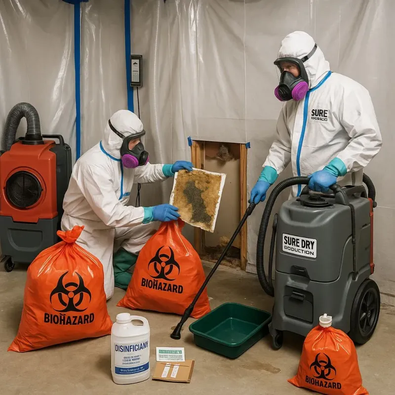 Contaminated Water Handling Protocols process in Wesleyville, PA