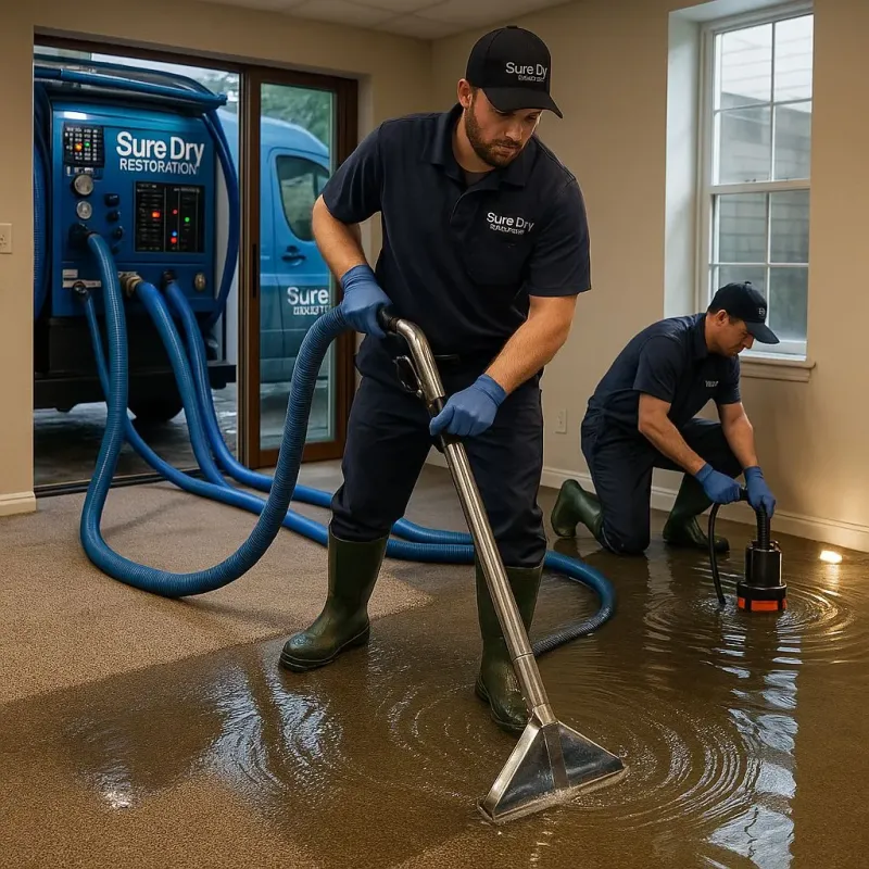 Water Extraction and Removal process in Wesleyville, PA